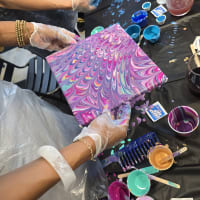 Sip & Paint #pourart @Trillium Brewery in Canton  thumbnail