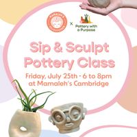 Sip & Sculpt Pottery Class thumbnail