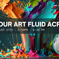 Pour Art Fluid Acrylics @ The Anchor thumbnail