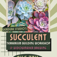 Pints & Plants - Succulent Terrarium Building Workshop thumbnail