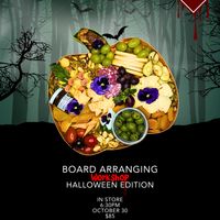 Halloween Themed! Grazing Board Arranging Workshop thumbnail