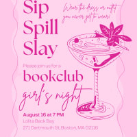 Book Club Girl's Night: Overdressed & Over-Read thumbnail