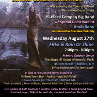 19-Piece Compaq Big Band w/ Special Guest Vocalist Anaïs Reno at FREE 'Sounds on the Souhegan' Summer Concert Series Finale thumbnail