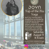 Yoga + Sound Bath at the Top of the Prudential! thumbnail