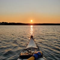 Sunset Guided Kayak in Rockport Harbor  thumbnail