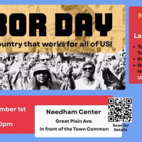 Labor Day Protest - Needham thumbnail