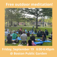 Free Outdoor Meditation @ Boston Public Garden thumbnail