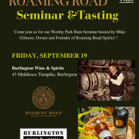 Roaming Road Spirits Seminar & Tasting thumbnail