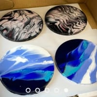 Pour Art: Make Your Own Coasters thumbnail