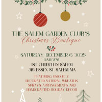 The Salem Garden Club's Christmas Boutique thumbnail