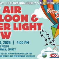 Quincy’s Hot Air Balloon & Laser Light Show thumbnail
