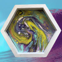 Acrylic Pour Art Workshop with The Corner Art Room thumbnail
