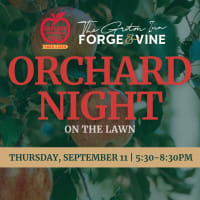 Orchard Night at Forge & Vine with Carlson Orchards thumbnail