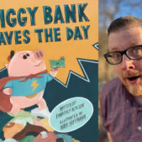 Story Time with Mark Hoffmann, illustrator of Piggy Bank Saves the Day  thumbnail