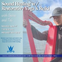 Sound Healing with Restorative Yoga and Reiki thumbnail