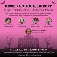 Kissed a Ghoul, Liked It: Diversity in paranormal romance authors panel & book signing thumbnail