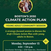 Climate Action Plan - Young Adult Community Session thumbnail