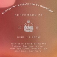 OMNIAs Own Radiance of Ra Workshop thumbnail