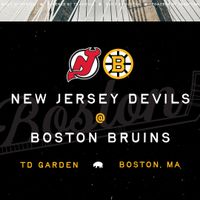 Boston Bruins vs. New Jersey Devils thumbnail