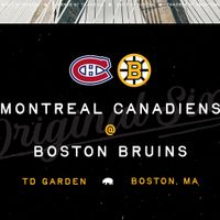 Boston Bruins vs. Montreal Canadiens thumbnail