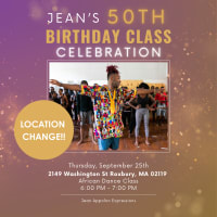 Jean Appolon 50th Birthday Class Celebration: African Dance Class thumbnail