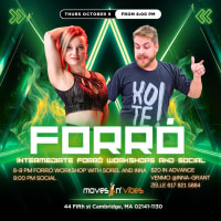 Intermediate Forro Workshop and Social! thumbnail