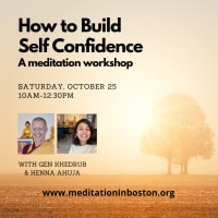 How to Build Self Confidence: a meditation workshop thumbnail