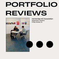 Fall Portfolio Review at Cambridge Art Association thumbnail