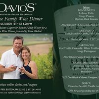 Bledsoe Family Winery Dinner at Davio's thumbnail