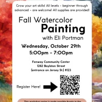 Fall Watercolor Scenes Class thumbnail