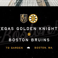 Boston Bruins vs. Vegas Golden Knights thumbnail