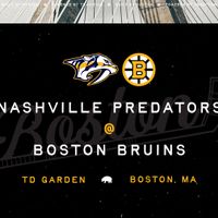 Boston Bruins vs. Nashville Predators thumbnail