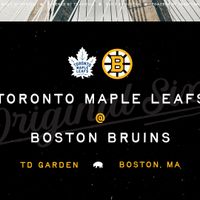 Boston Bruins vs. Toronto Maple Leafs thumbnail