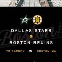 Boston Bruins vs. Dallas Stars thumbnail