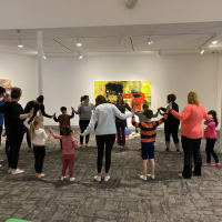 Art of Presence: Family Yoga at deCordova thumbnail