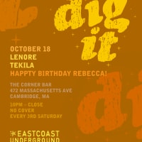 Dig It w/ DJs Lenore + Tekila! thumbnail