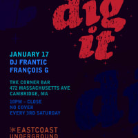 DIG IT w/ DJs Frantic + Franćois G! thumbnail