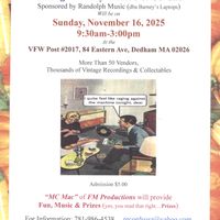 Original N.E. Vinyl Record & CD Show thumbnail