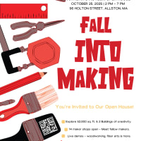 Artisan's Asylum Open House: Fall into Making! thumbnail