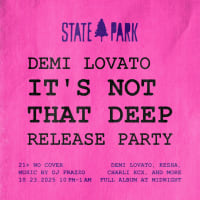 Demi Lovato: It’s Not That Deep 💋 album release party thumbnail