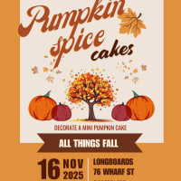 Fall Pumpkin Cake Decorating Class  thumbnail