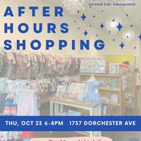 After Hours Shopping - Kids' Consignment at Merry Go Rounds Dorchester thumbnail