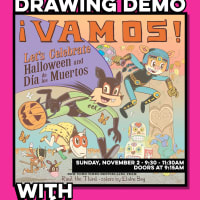 Book Signing + Drawing Demo by Author + Illustrator Raúl The Third thumbnail
