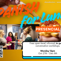 ¡Spanish for Lunch!... Presencial thumbnail