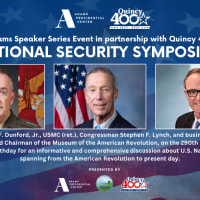 National Security Symposium: Adams Speaker Series Event in Partnership with Quincy 400 thumbnail