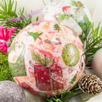 Make and Mingle: Collaged Ornaments thumbnail