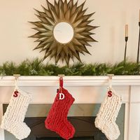 Chunky Knit Stocking Making thumbnail