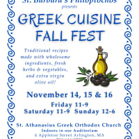 Greek Food Fall Fest - All Indoors! thumbnail