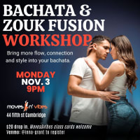 Bachata and Zouk Fusion Workshop thumbnail