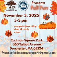 CODMAN ACADEMY AND FRIENDS OF CODMAN SQUARE PARK TO HOST HARVEST FEST  thumbnail